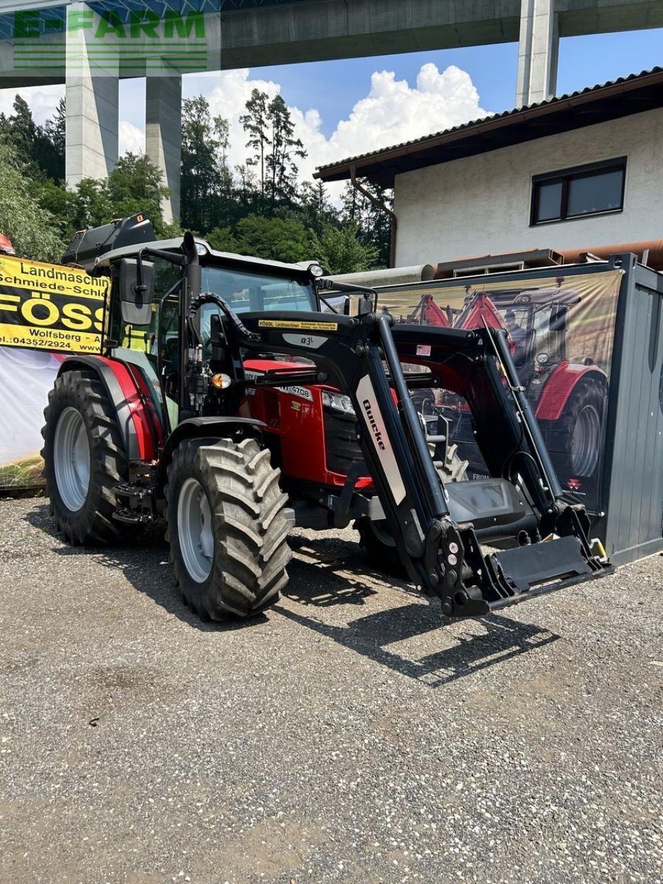 Traktor of the type Massey Ferguson mf 4708 m kabine, Gebrauchtmaschine in WOLFSBERG (Picture 22)