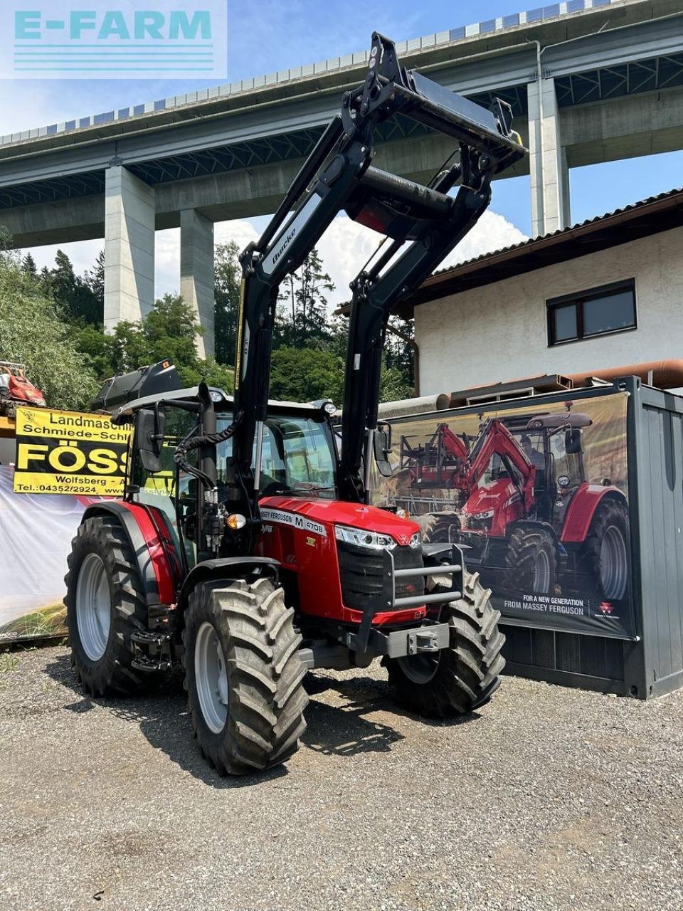 Traktor del tipo Massey Ferguson mf 4708 m kabine, Gebrauchtmaschine In WOLFSBERG (Immagine 1)