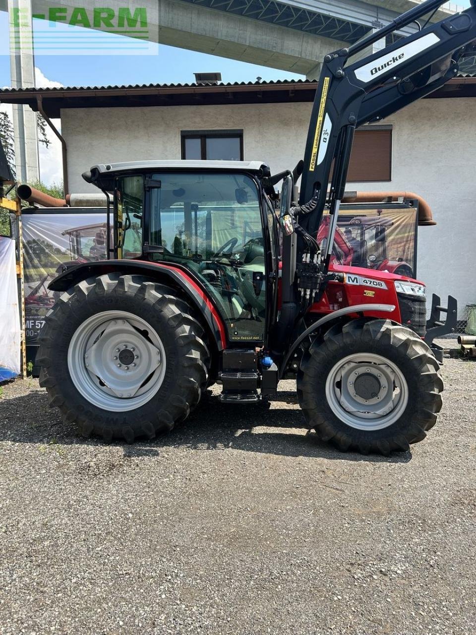 Traktor del tipo Massey Ferguson mf 4708 m kabine, Gebrauchtmaschine In WOLFSBERG (Immagine 4)