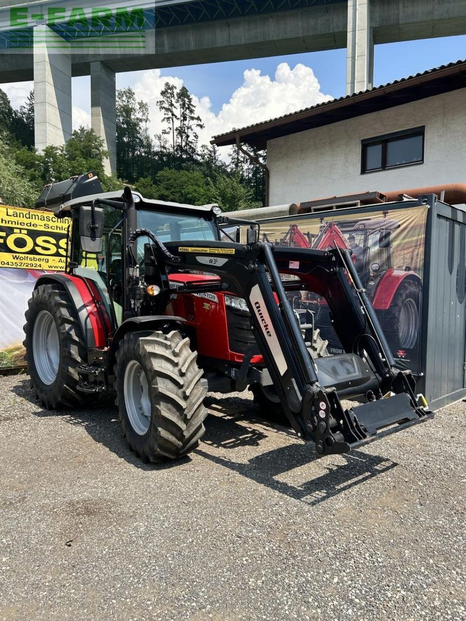 Traktor del tipo Massey Ferguson mf 4708 m kabine, Gebrauchtmaschine In WOLFSBERG (Immagine 23)