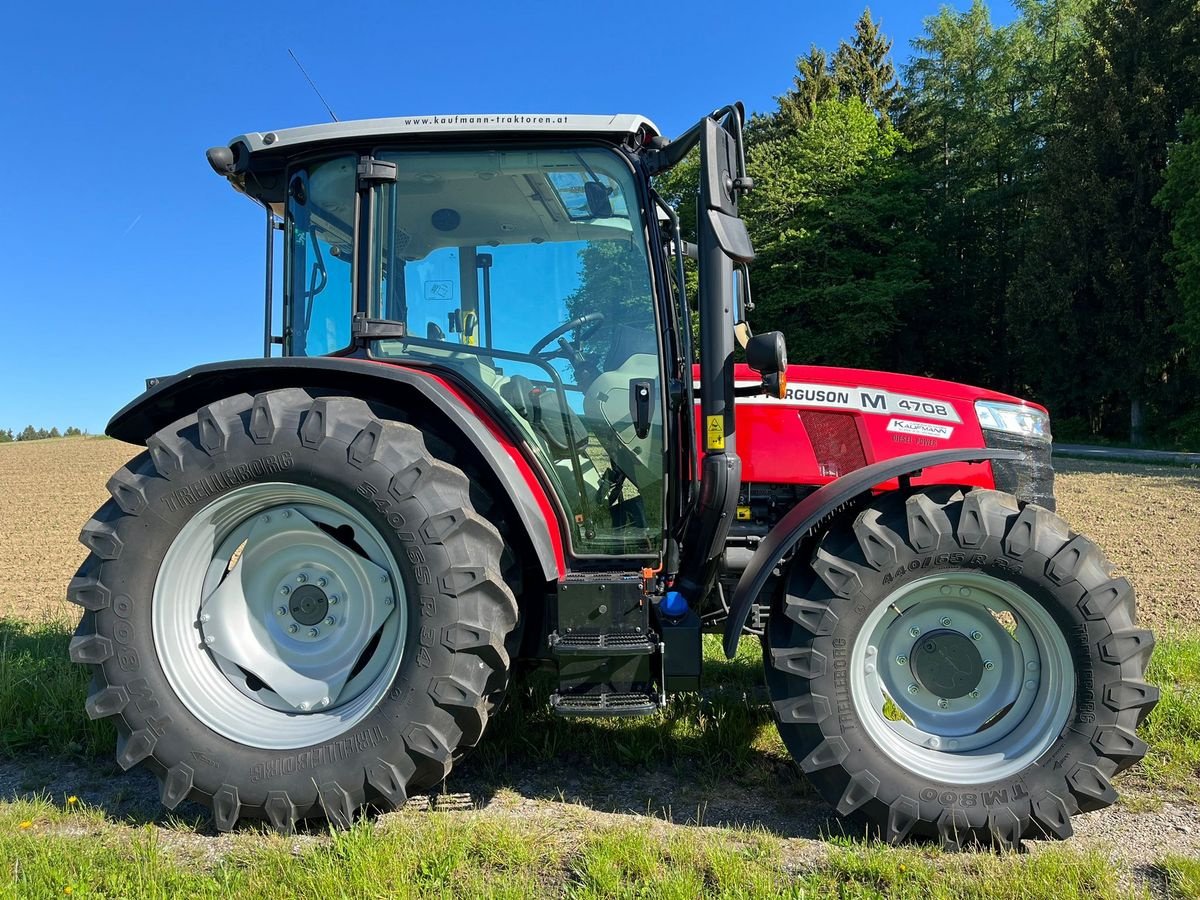 Traktor Türe ait Massey Ferguson MF 4708 M Kabine, Vorführmaschine içinde NATTERNBACH (resim 4)