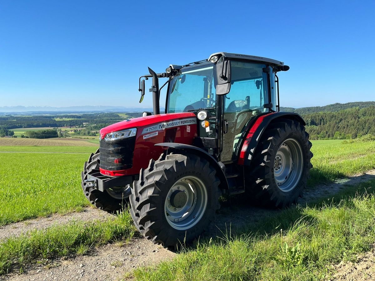 Traktor Türe ait Massey Ferguson MF 4708 M Kabine, Vorführmaschine içinde NATTERNBACH (resim 1)