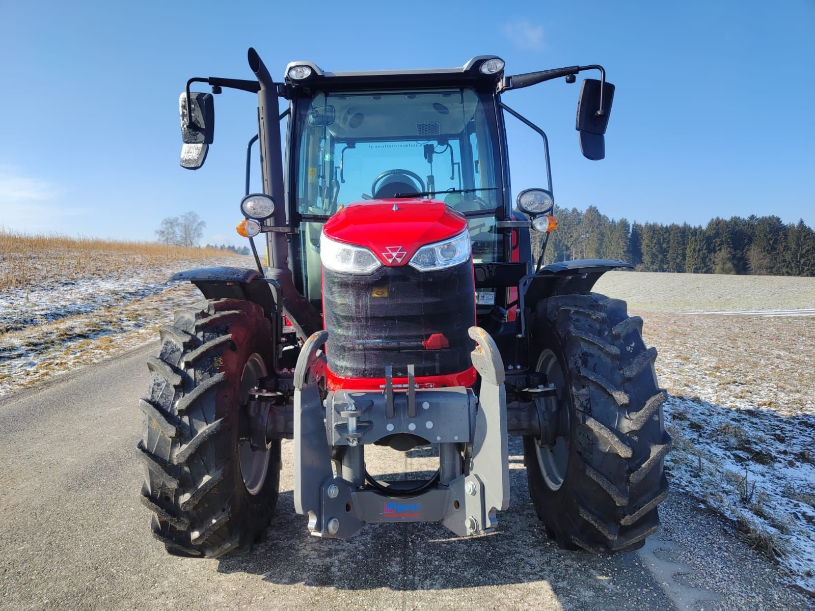 Traktor del tipo Massey Ferguson MF 4708 M Kabine, Gebrauchtmaschine en NATTERNBACH (Imagen 14)