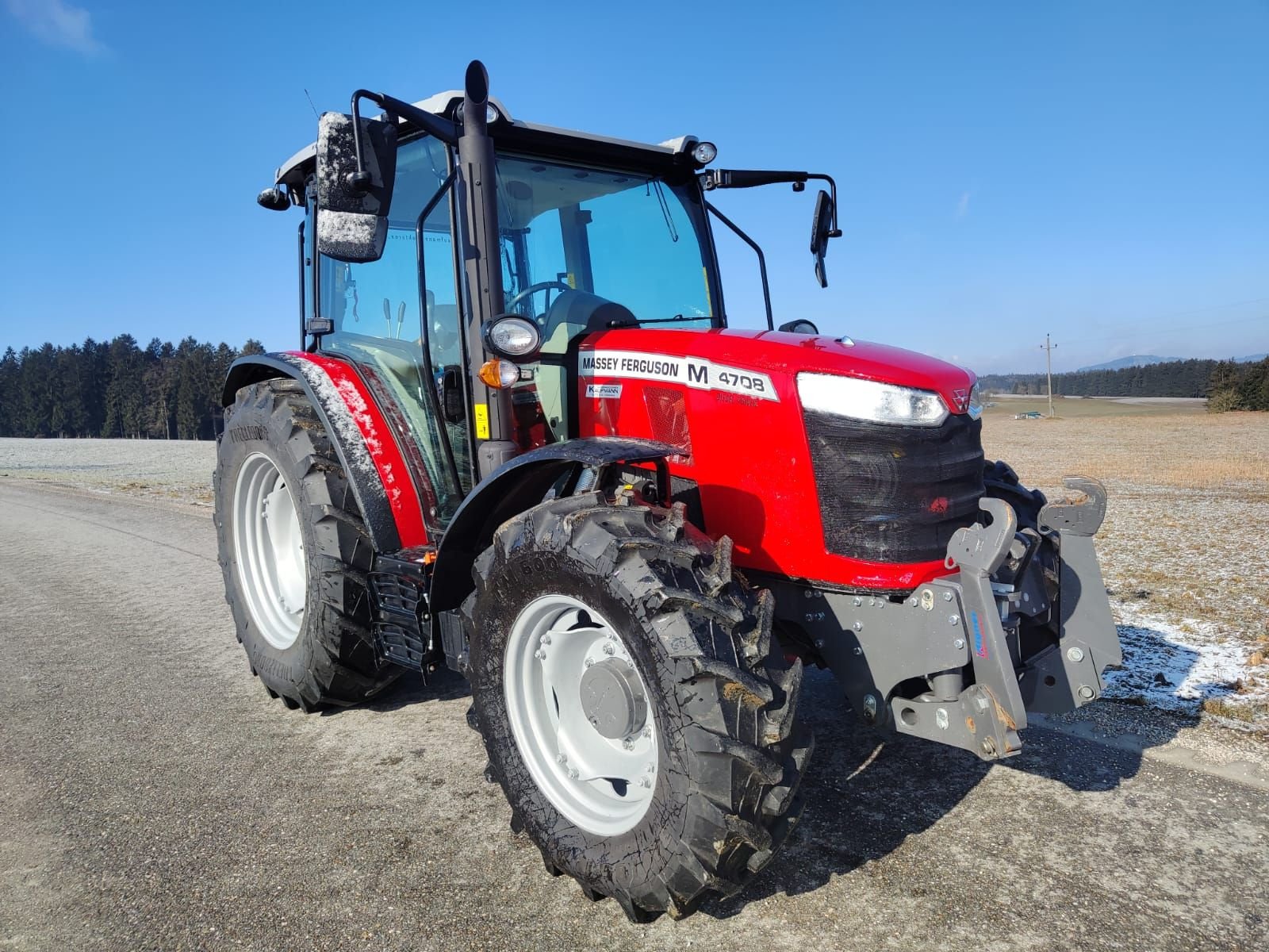 Traktor del tipo Massey Ferguson MF 4708 M Kabine, Gebrauchtmaschine en NATTERNBACH (Imagen 16)