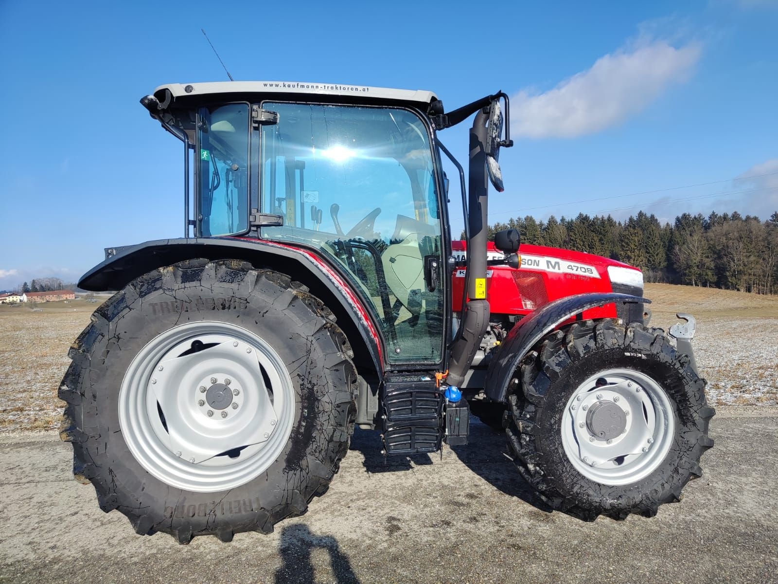 Traktor del tipo Massey Ferguson MF 4708 M Kabine, Gebrauchtmaschine en NATTERNBACH (Imagen 19)