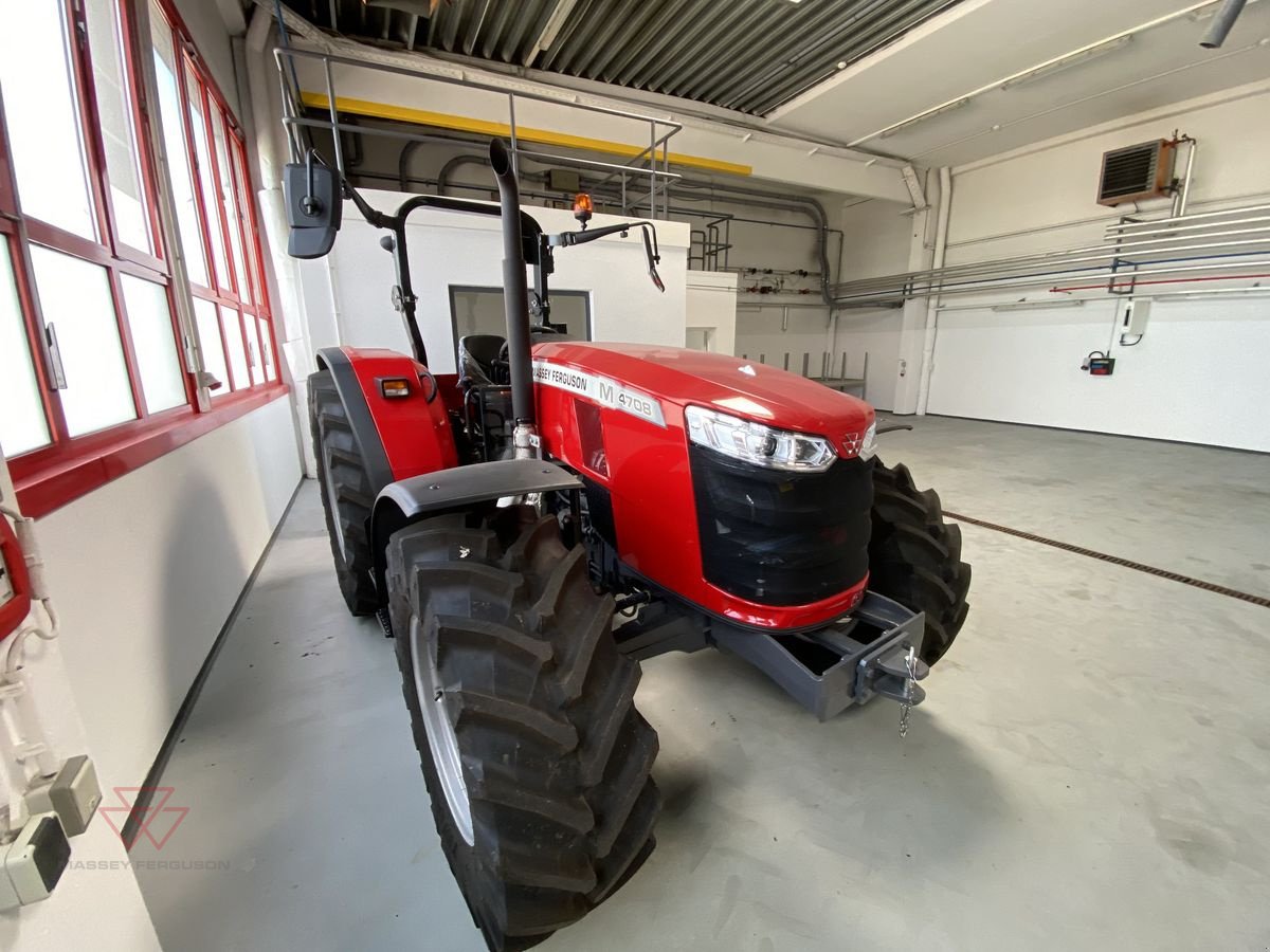 Traktor a típus Massey Ferguson MF 4708 M Plattform, Neumaschine ekkor: Schwechat (Kép 3)