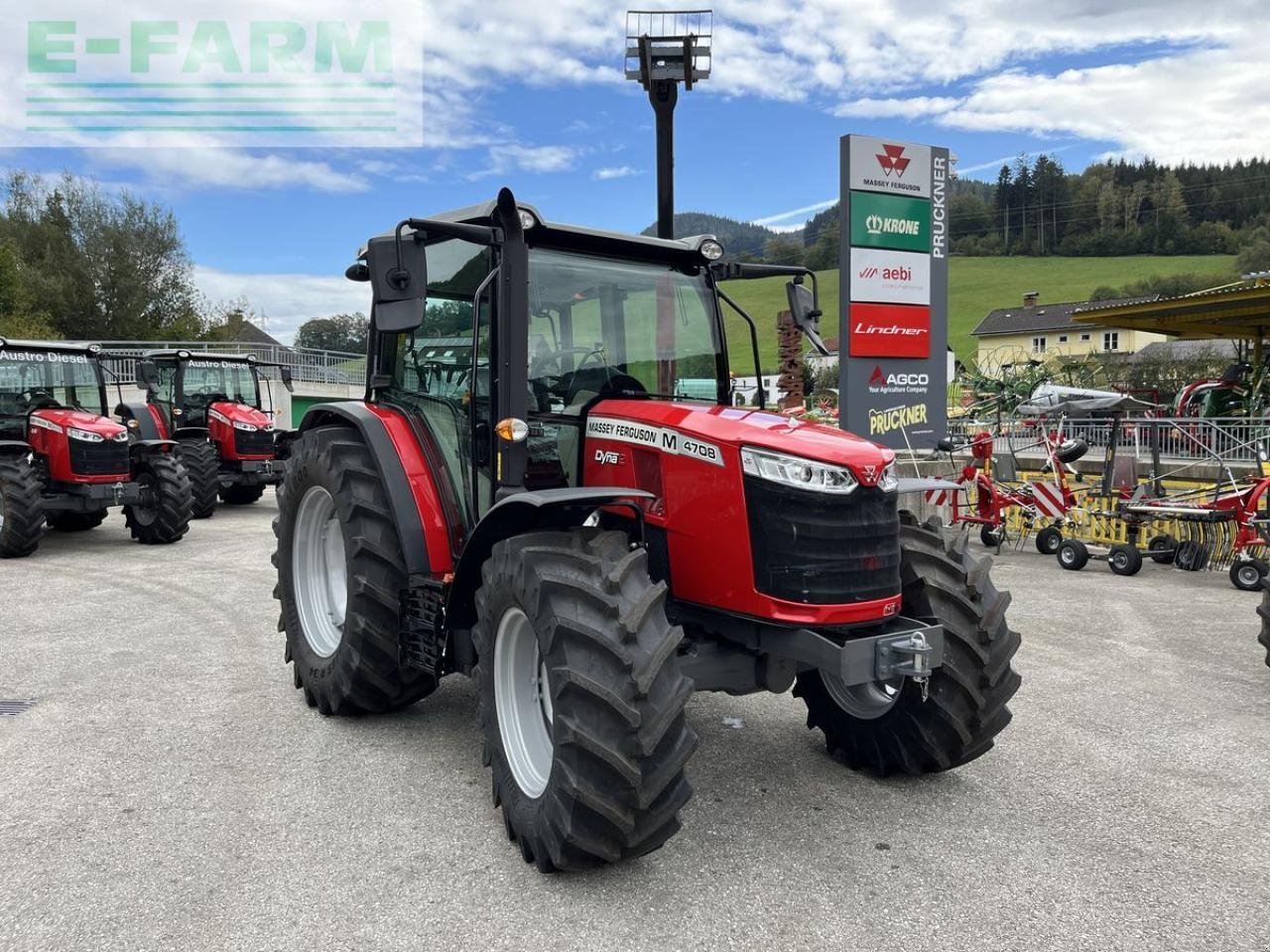 Traktor tip Massey Ferguson mf 4708 m, Gebrauchtmaschine in RANDEGG (Poză 1)