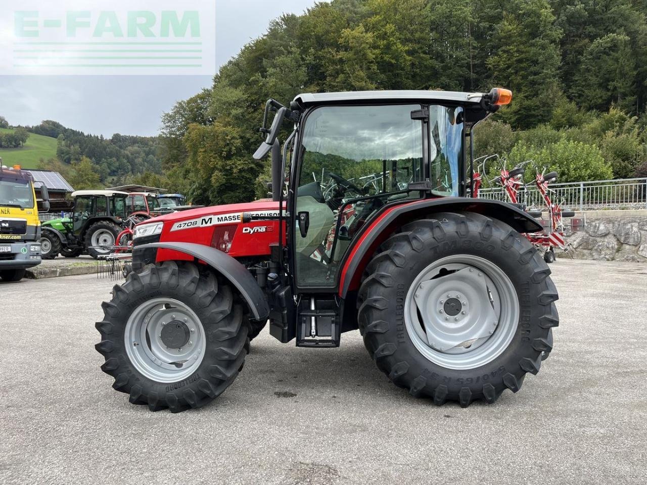 Traktor del tipo Massey Ferguson mf 4708 m, Gebrauchtmaschine en RANDEGG (Imagen 4)