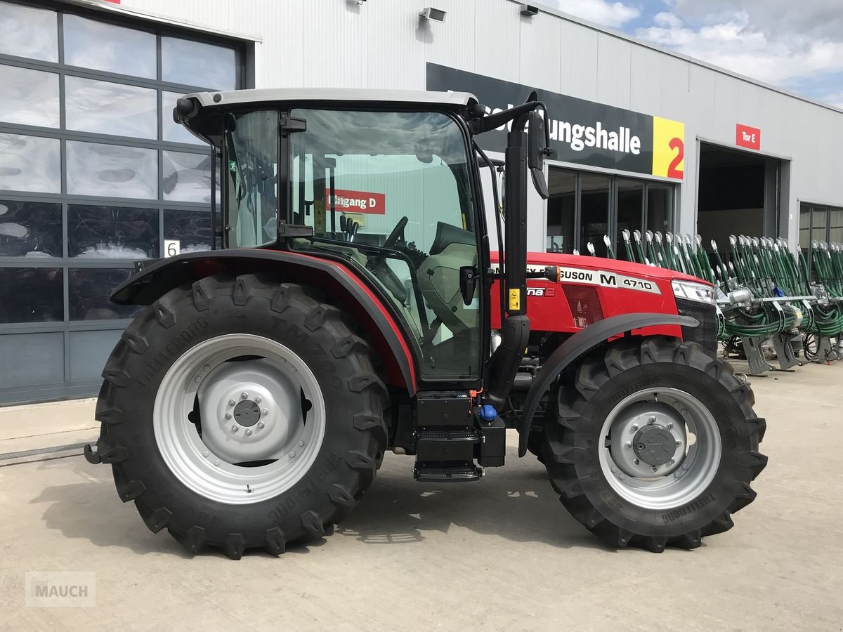 Traktor of the type Massey Ferguson MF 4710 M Kabine, Neumaschine in Burgkirchen (Picture 12)