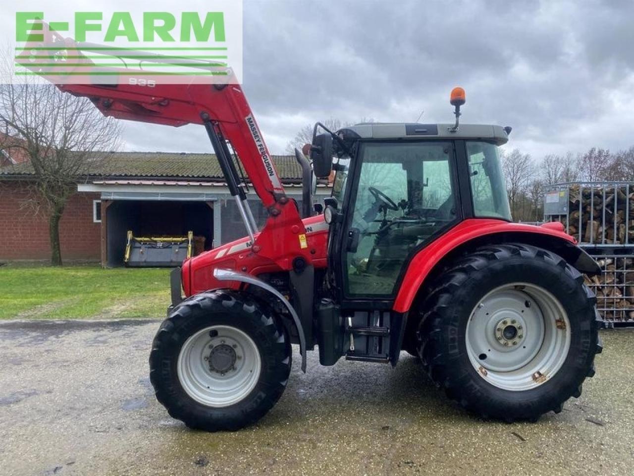 Traktor Türe ait Massey Ferguson mf 5435 m. frontlader, Gebrauchtmaschine içinde ROSENDAHL (resim 1)