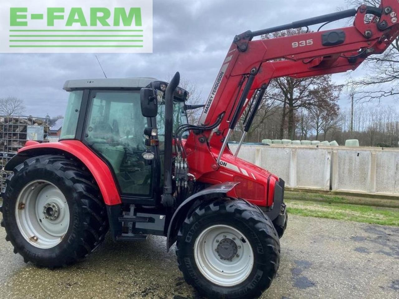 Traktor du type Massey Ferguson mf 5435 m. frontlader, Gebrauchtmaschine en ROSENDAHL (Photo 2)