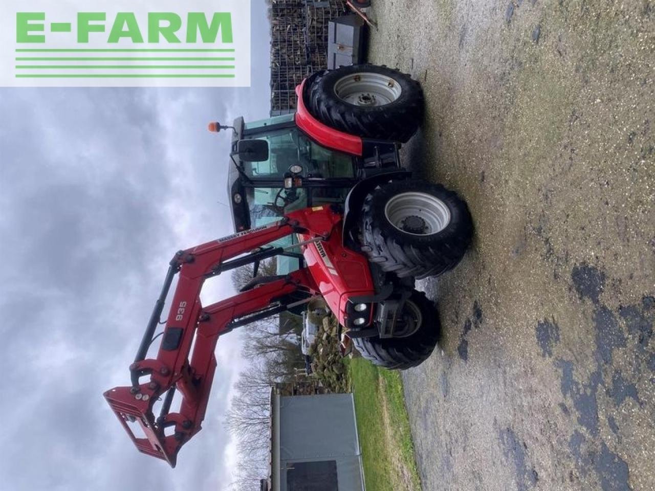 Traktor du type Massey Ferguson mf 5435 m. frontlader, Gebrauchtmaschine en ROSENDAHL (Photo 3)