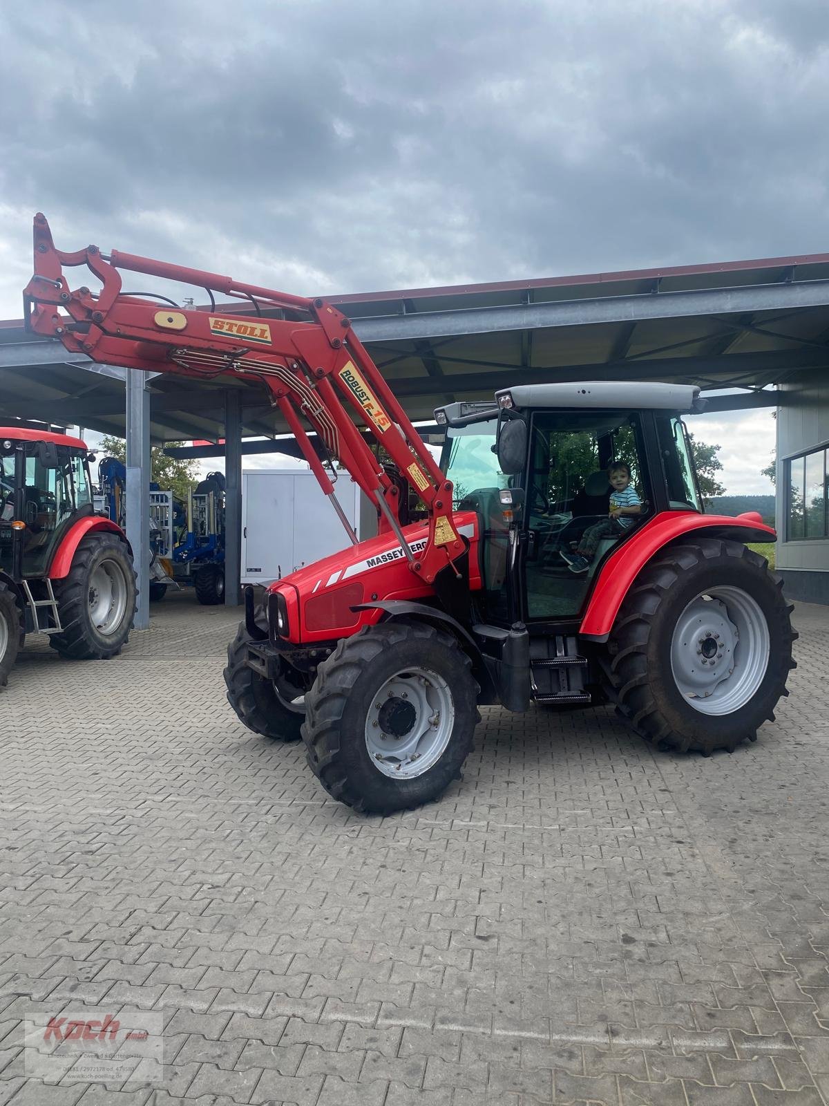 Traktor типа Massey Ferguson MF 5445, Gebrauchtmaschine в Neumarkt / Pölling (Фотография 1)