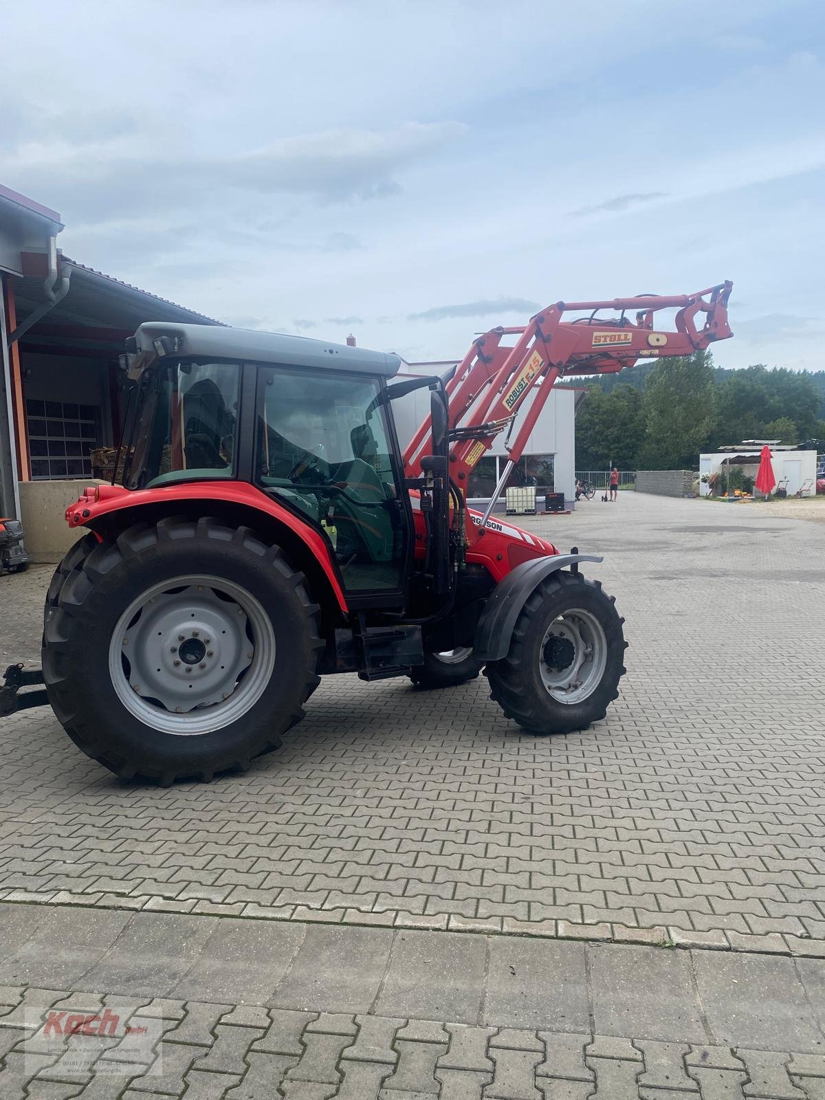 Traktor van het type Massey Ferguson MF 5445, Gebrauchtmaschine in Neumarkt / Pölling (Foto 8)