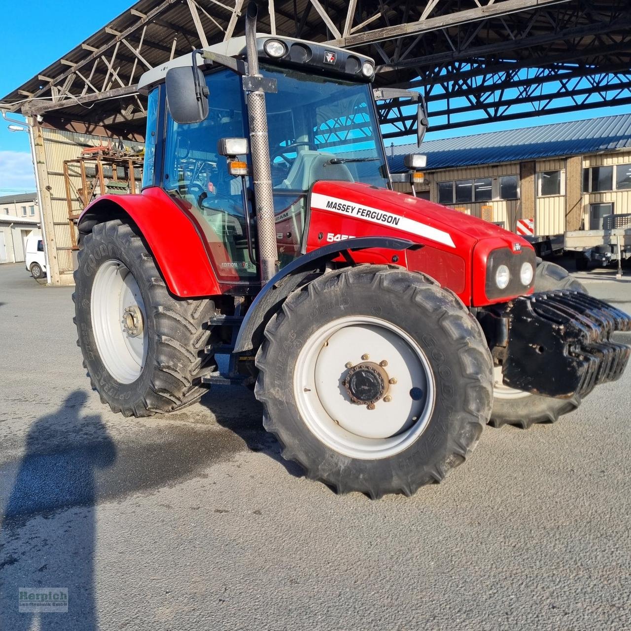 Traktor tip Massey Ferguson MF 5455 Edition X400, Gebrauchtmaschine in Drebach (Poză 1)