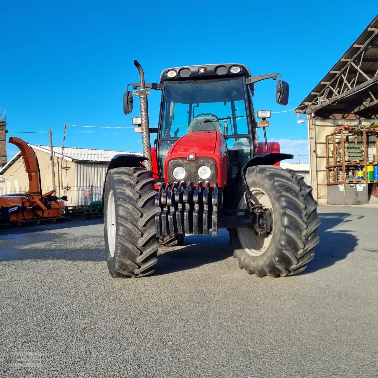 Traktor tip Massey Ferguson MF 5455 Edition X400, Gebrauchtmaschine in Drebach (Poză 3)