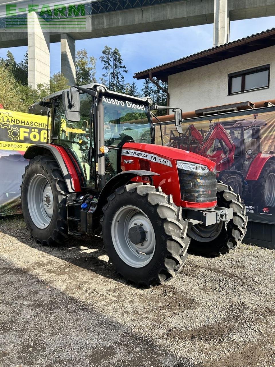 Traktor typu Massey Ferguson mf 5710 m dyna-4, Gebrauchtmaschine v WOLFSBERG (Obrázek 1)