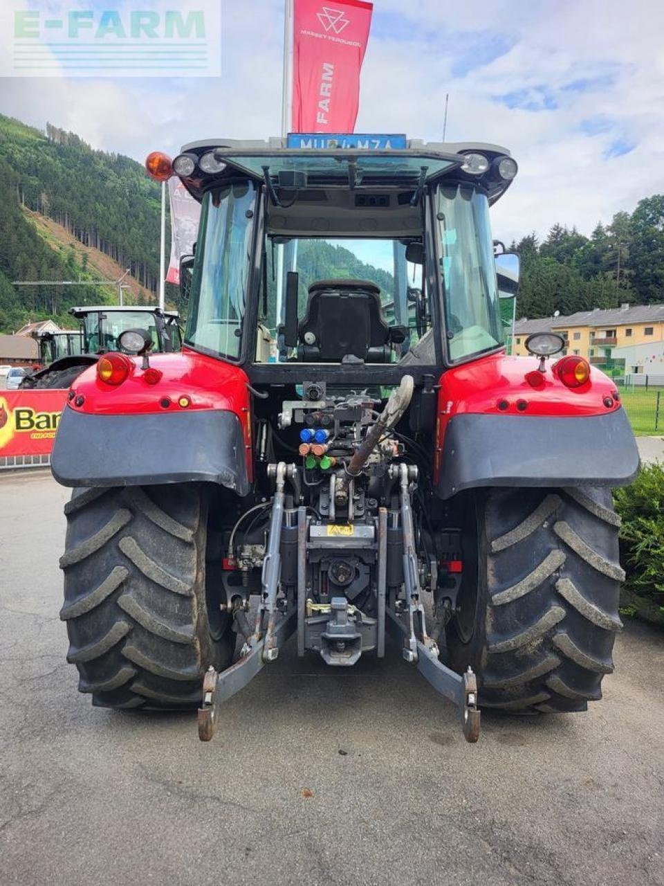 Traktor typu Massey Ferguson mf 5710 sl dyna-4 efficient Efficient, Gebrauchtmaschine w NIEDERWÖLZ (Zdjęcie 3)