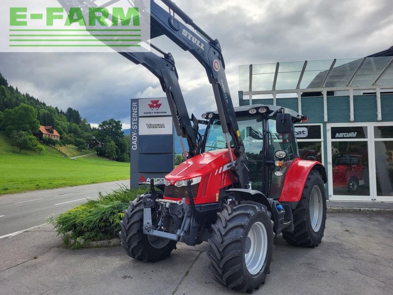 Traktor типа Massey Ferguson mf 5710 sl topline, Gebrauchtmaschine в NIEDERWÖLZ (Фотография 1)