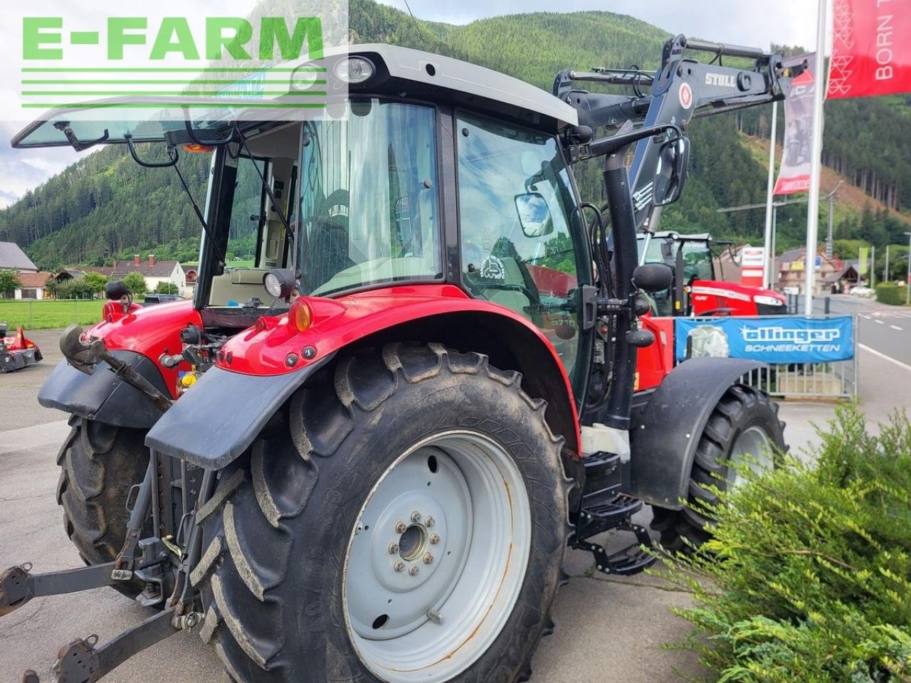 Traktor des Typs Massey Ferguson mf 5710 sl topline, Gebrauchtmaschine in NIEDERWÖLZ (Bild 4)