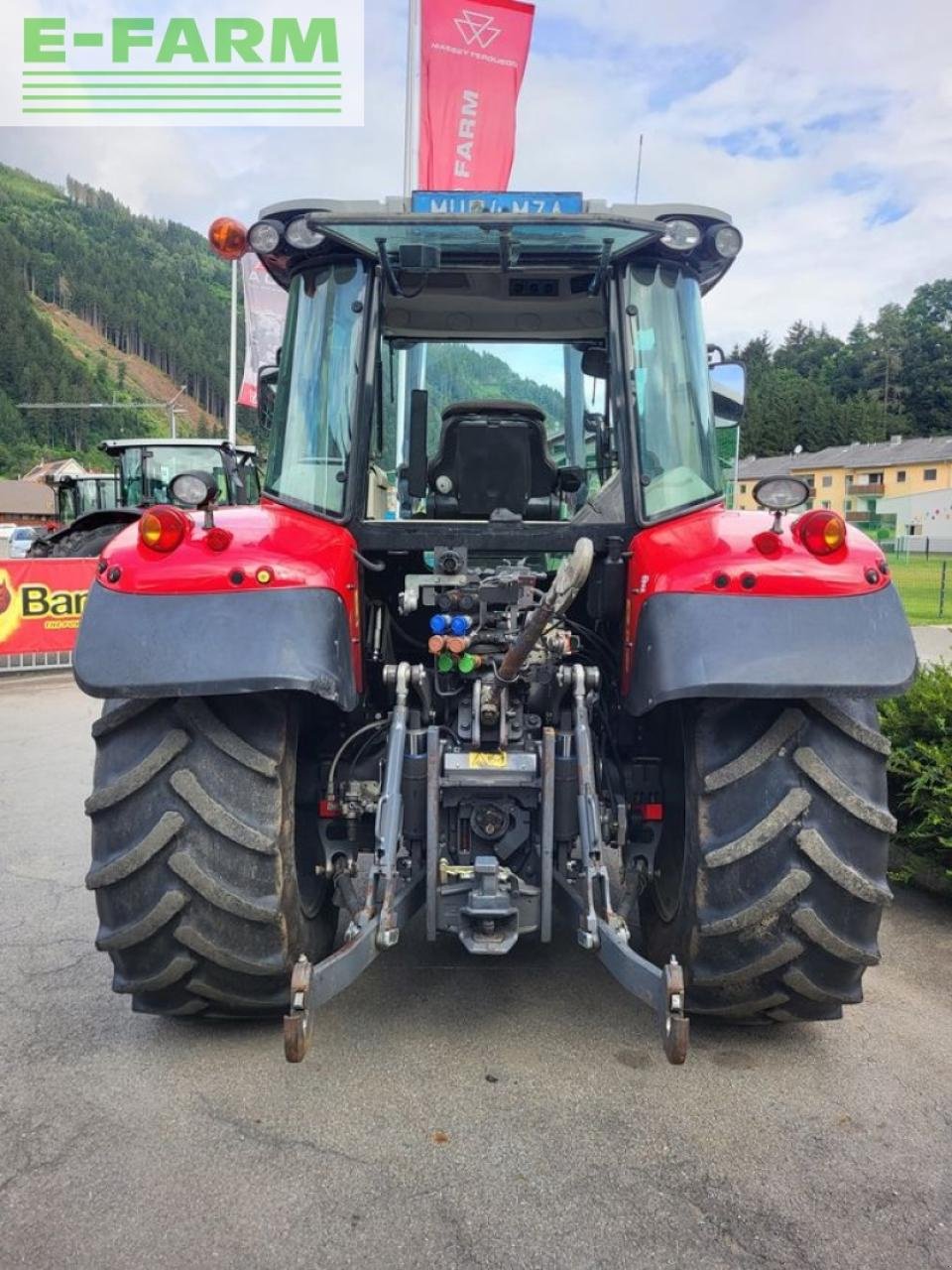 Traktor des Typs Massey Ferguson mf 5710 sl topline, Gebrauchtmaschine in NIEDERWÖLZ (Bild 5)