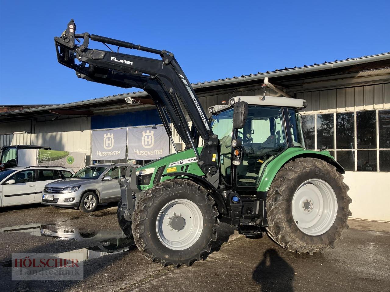 Traktor Türe ait Massey Ferguson MF 5713 S D6 Efficient, Gebrauchtmaschine içinde Warendorf (resim 5)