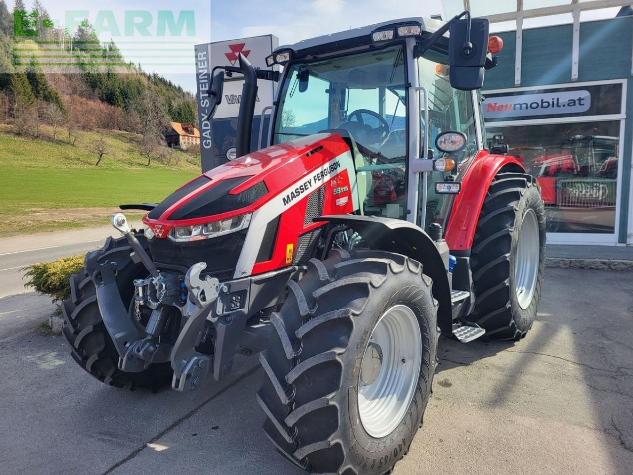 Traktor Türe ait Massey Ferguson mf 5s.115 dyna-4 efficient Efficient, Gebrauchtmaschine içinde NIEDERWÖLZ (resim 1)