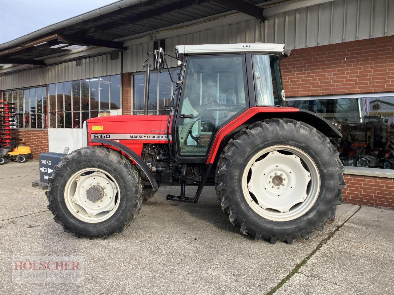 Traktor Türe ait Massey Ferguson MF 6150, Gebrauchtmaschine içinde Warendorf (resim 2)