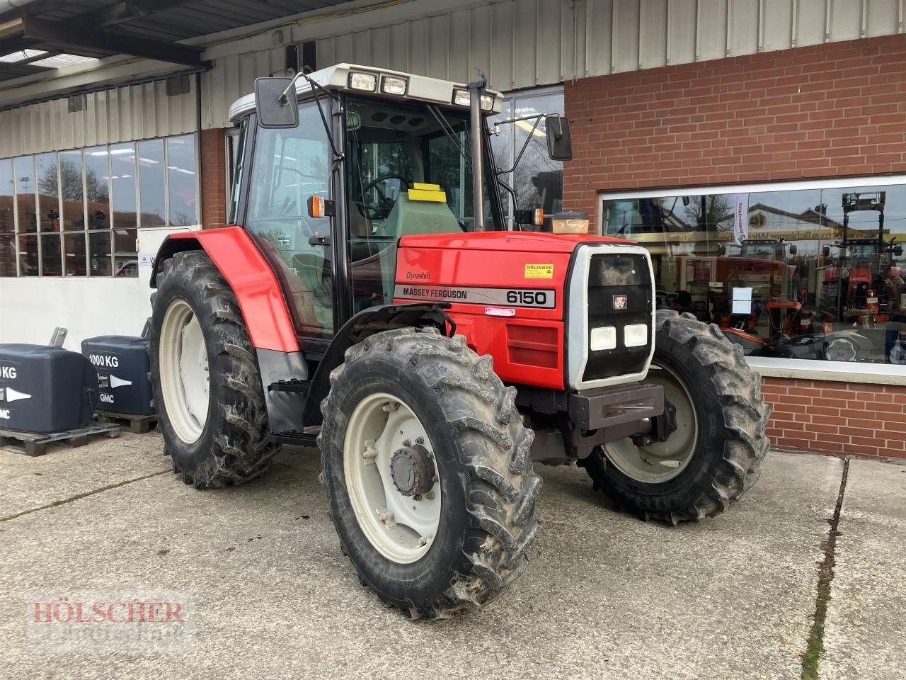 Traktor Türe ait Massey Ferguson MF 6150, Gebrauchtmaschine içinde Warendorf (resim 4)