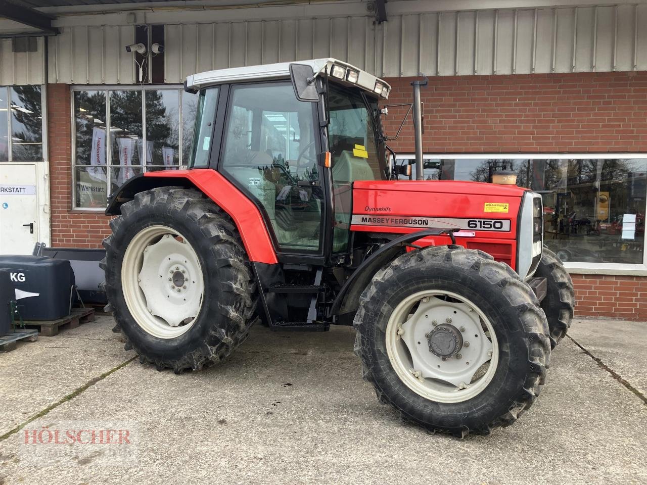 Traktor Türe ait Massey Ferguson MF 6150, Gebrauchtmaschine içinde Warendorf (resim 5)