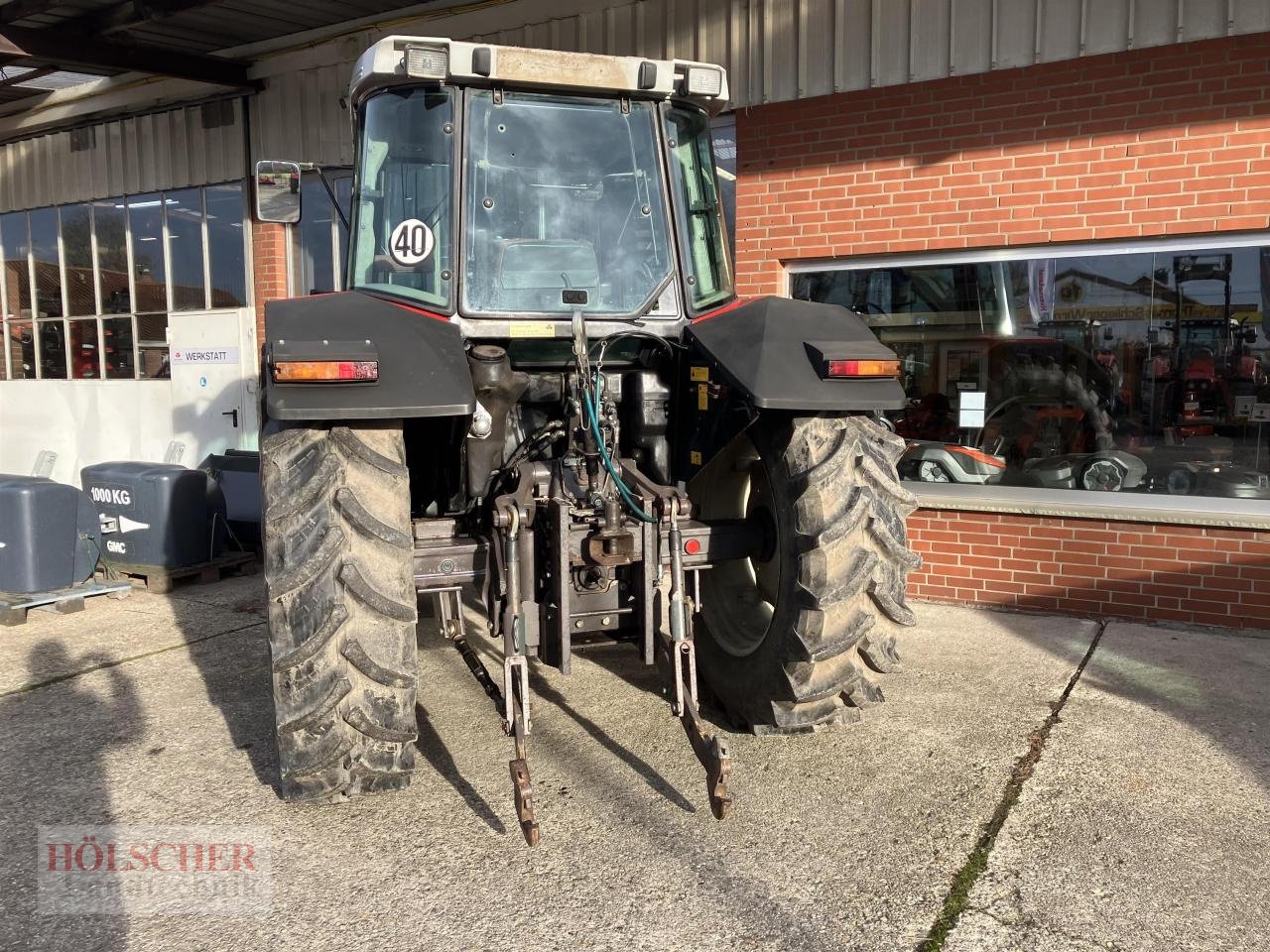 Traktor Türe ait Massey Ferguson MF 6150, Gebrauchtmaschine içinde Warendorf (resim 7)