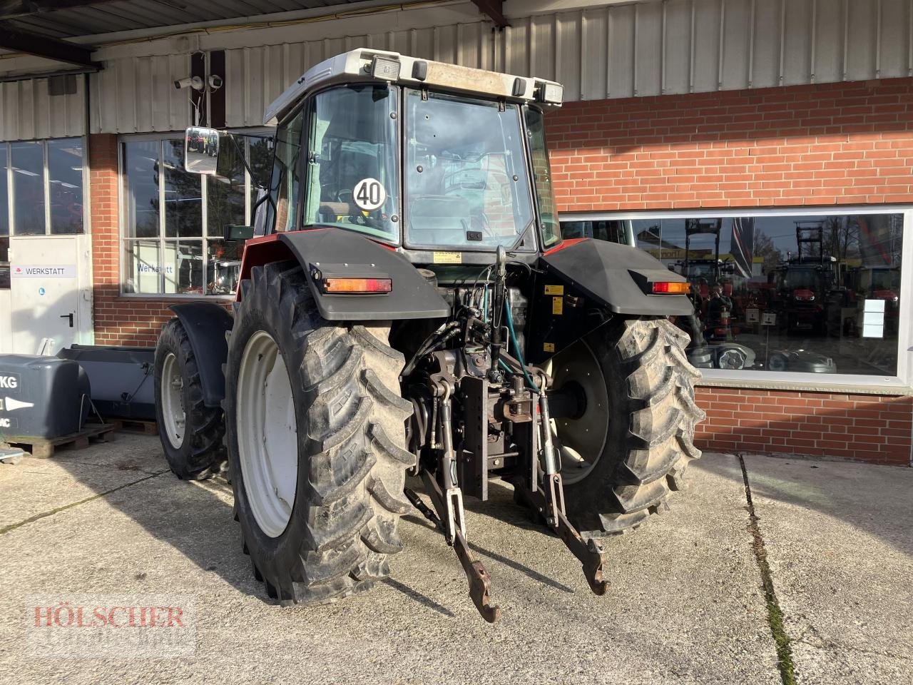 Traktor Türe ait Massey Ferguson MF 6150, Gebrauchtmaschine içinde Warendorf (resim 8)