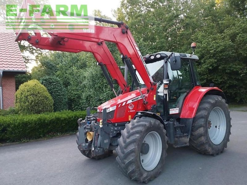 Traktor типа Massey Ferguson mf 6455 mit frontlader, frontzapfwelle, fronthyd, Gebrauchtmaschine в ROSENDAHL (Фотография 1)