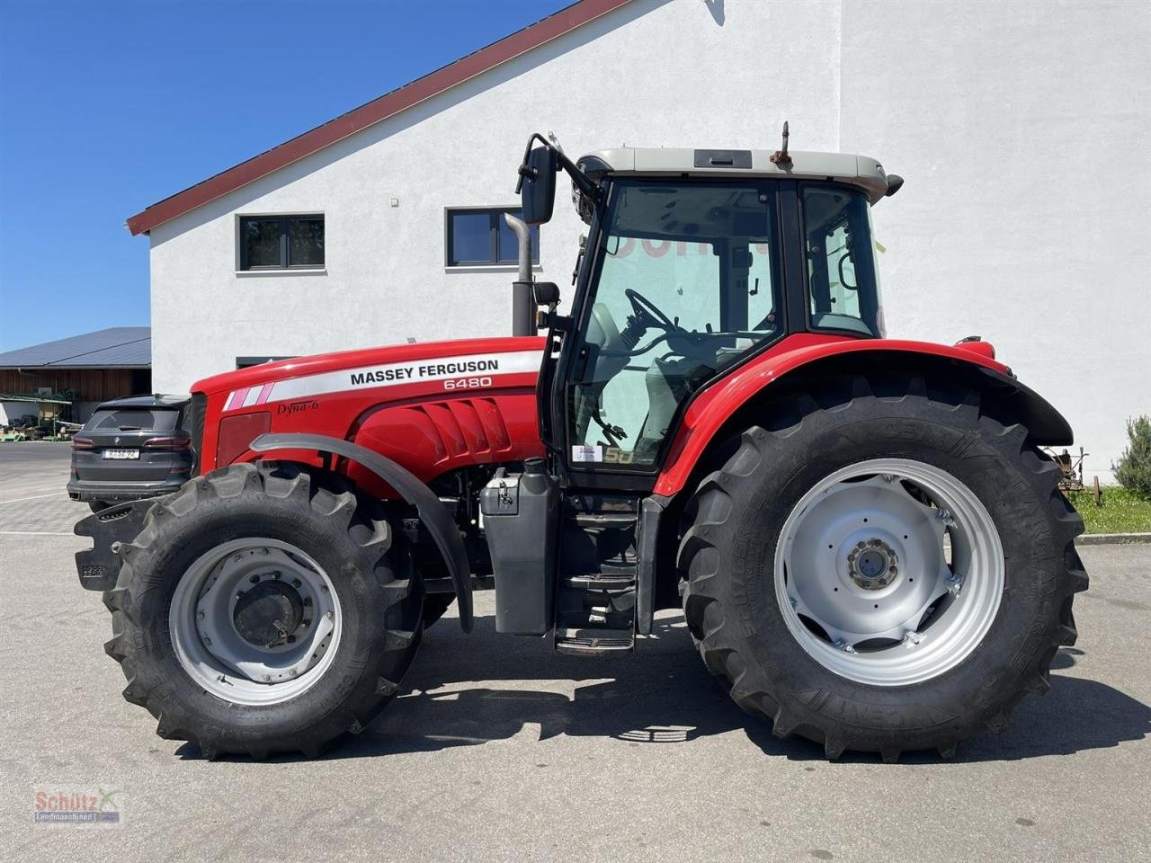 Traktor typu Massey Ferguson MF 6480 Dyna-6 Bereifung neu, Gebrauchtmaschine v Schierling (Obrázek 2)