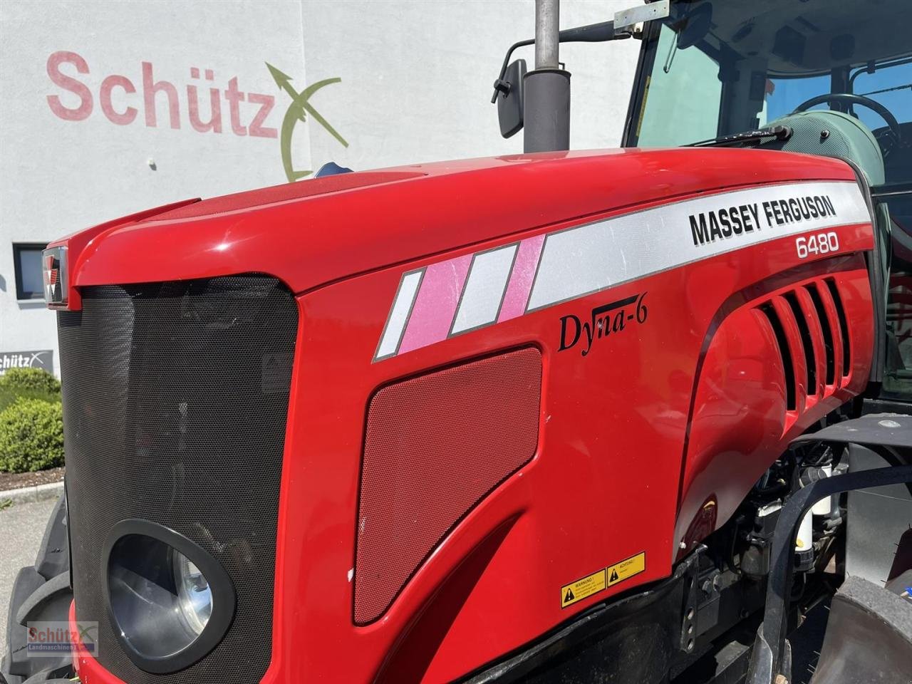 Traktor van het type Massey Ferguson MF 6480 Dyna-6 Bereifung neu, Gebrauchtmaschine in Schierling (Foto 9)