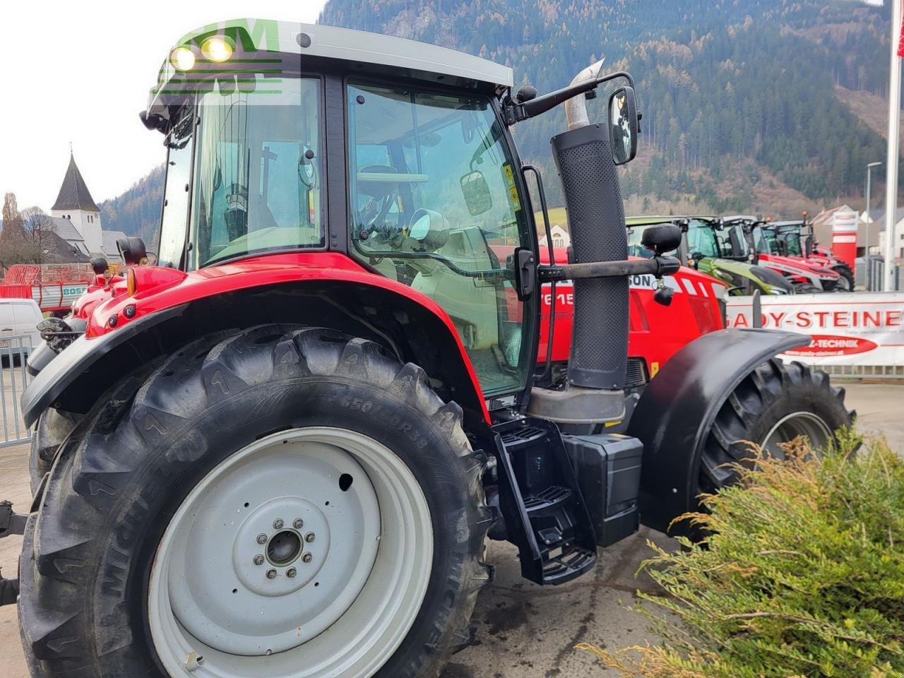 Traktor типа Massey Ferguson mf 7615 dyna-6 efficient Efficient, Gebrauchtmaschine в NIEDERWÖLZ (Фотография 6)