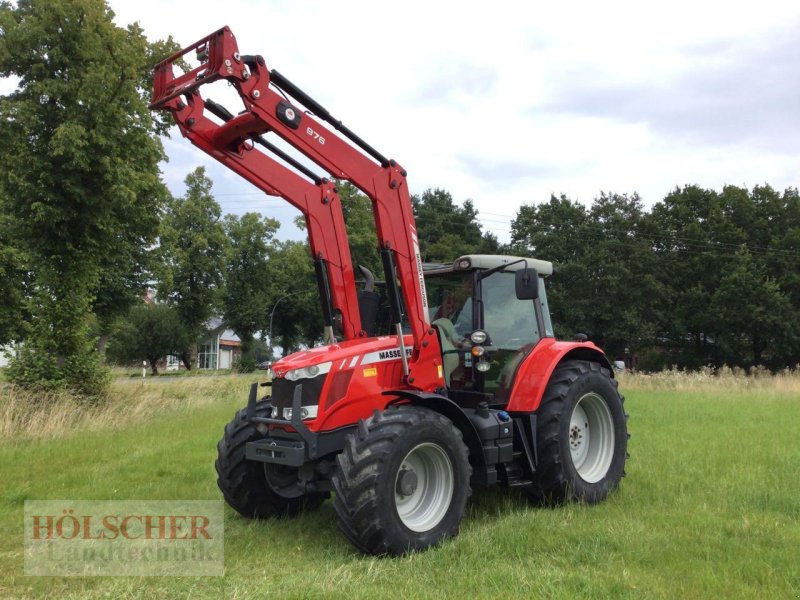 Traktor tip Massey Ferguson MF 7615 Dyna6 mit Frontlader, Gebrauchtmaschine in Warendorf