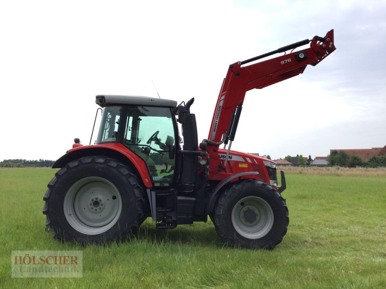 Traktor typu Massey Ferguson MF 7615 Dyna6 mit Frontlader, Gebrauchtmaschine w Warendorf (Zdjęcie 4)