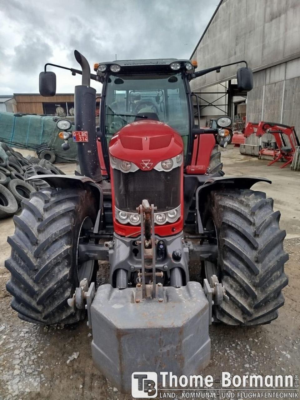 Traktor del tipo Massey Ferguson MF 7624, Gebrauchtmaschine en Prüm (Imagen 3)