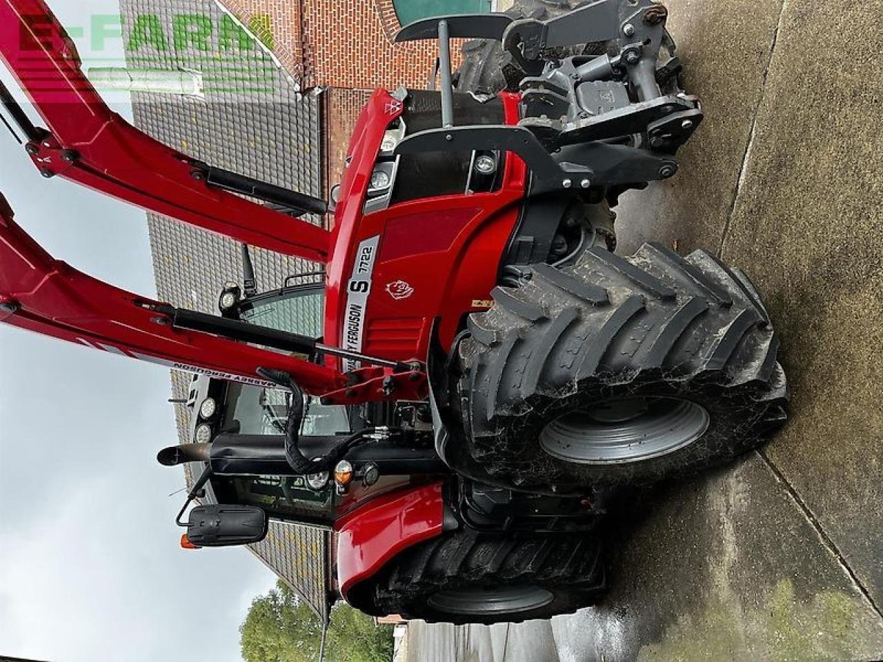 Traktor typu Massey Ferguson mf 7722s dyna-vt, Gebrauchtmaschine w ROSENDAHL (Zdjęcie 3)