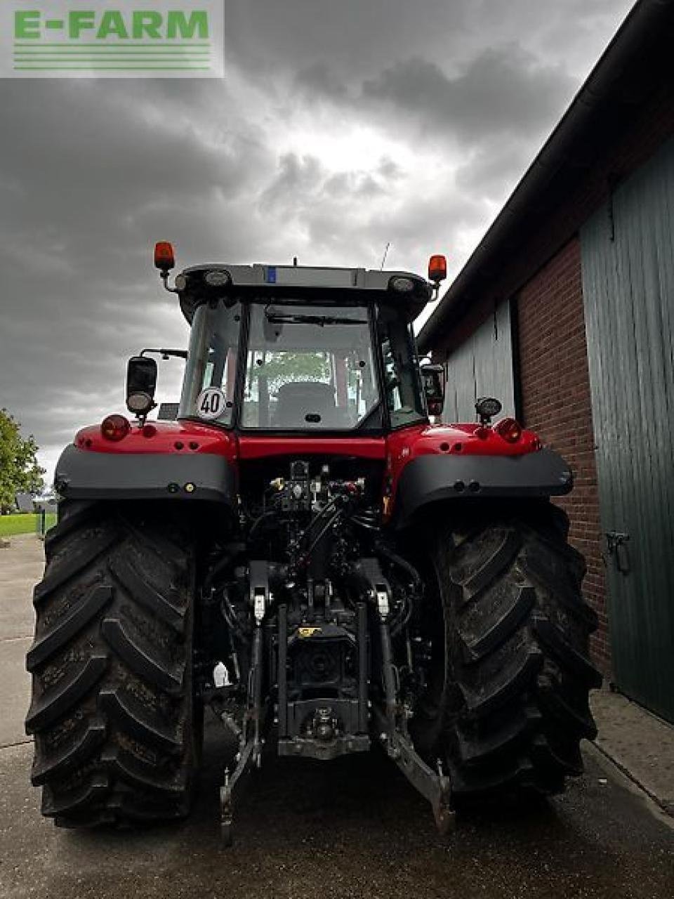 Traktor от тип Massey Ferguson mf 7722s dyna-vt, Gebrauchtmaschine в ROSENDAHL (Снимка 4)