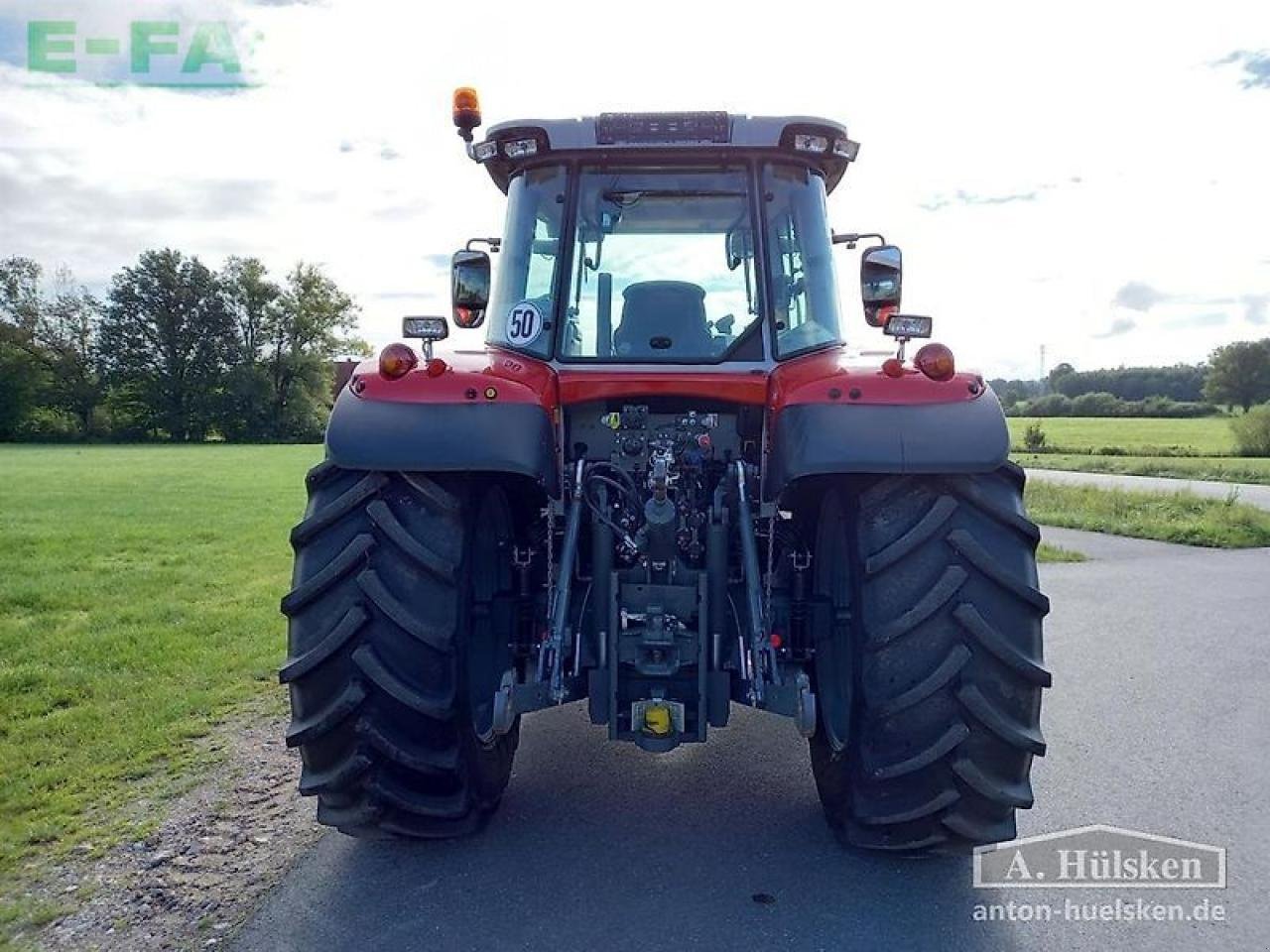 Traktor Türe ait Massey Ferguson mf 7s.180 dyna-6 exclusive Exclusive, Gebrauchtmaschine içinde ROSENDAHL (resim 4)