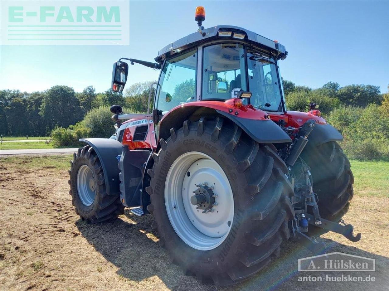 Traktor van het type Massey Ferguson mf 7s.190 dyna-vt exclusive Exclusive, Gebrauchtmaschine in ROSENDAHL (Foto 8)