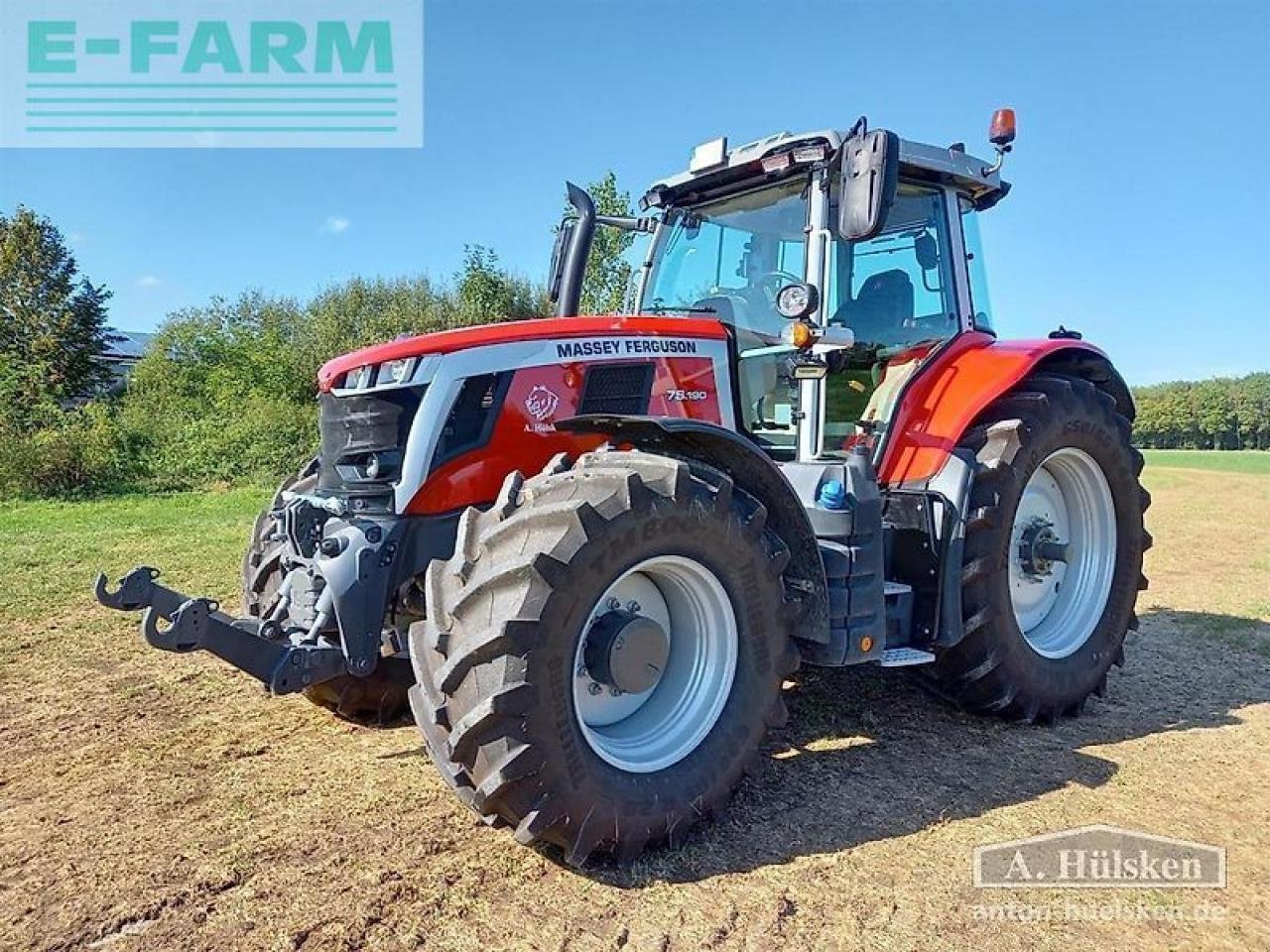 Traktor типа Massey Ferguson mf 7s.190 dyna-vt exclusive, Gebrauchtmaschine в ROSENDAHL (Фотография 1)