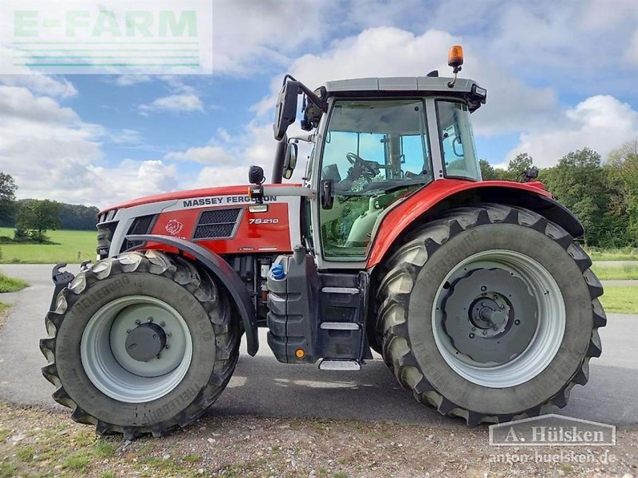 Traktor typu Massey Ferguson mf 7s.210 dyna-vt exclusive Exclusive, Gebrauchtmaschine w ROSENDAHL (Zdjęcie 10)