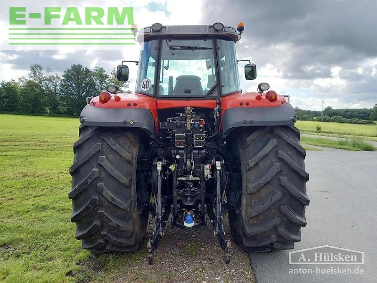 Traktor typu Massey Ferguson mf 8470 dyna-vt, Gebrauchtmaschine v ROSENDAHL (Obrázok 4)