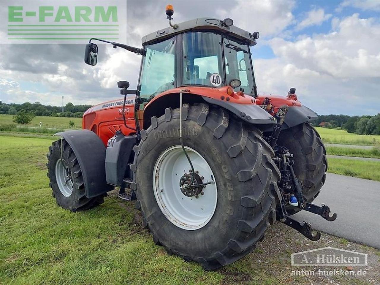 Traktor typu Massey Ferguson mf 8470 dyna-vt, Gebrauchtmaschine w ROSENDAHL (Zdjęcie 7)