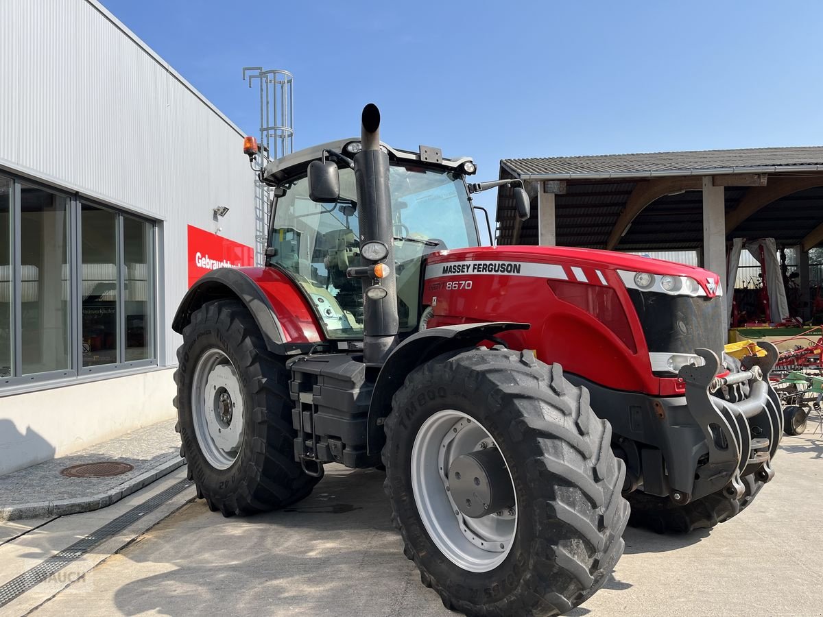 Traktor типа Massey Ferguson MF 8670 Dyna-VT, Gebrauchtmaschine в Burgkirchen (Фотография 8)