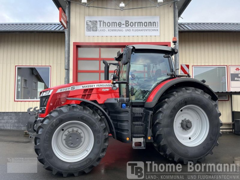 Traktor of the type Massey Ferguson MF 8727 S Dyna-VT Exclusive, Neumaschine in Prüm