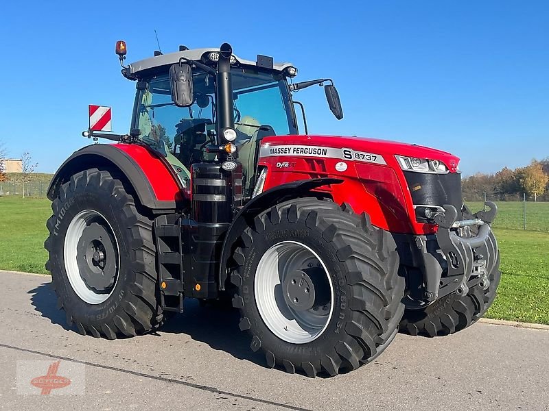 Traktor van het type Massey Ferguson MF 8737 S Dyna-VT EXCLUSIVE, Neumaschine in Oederan